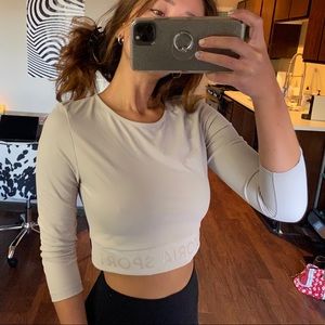 Victoria Sport Long Sleeve Workout Top